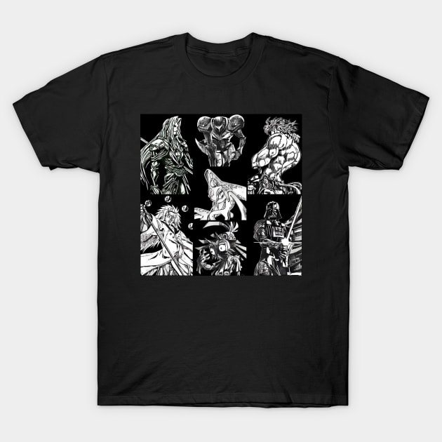 Villains T-Shirt by Creamers 